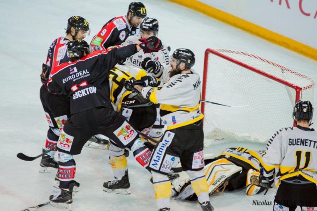 Photo hockey match Rouen - Amiens  le 25/01/2015
