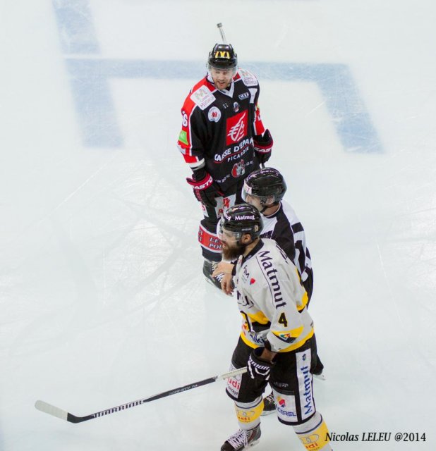 Photo hockey match Rouen - Amiens  le 25/01/2015