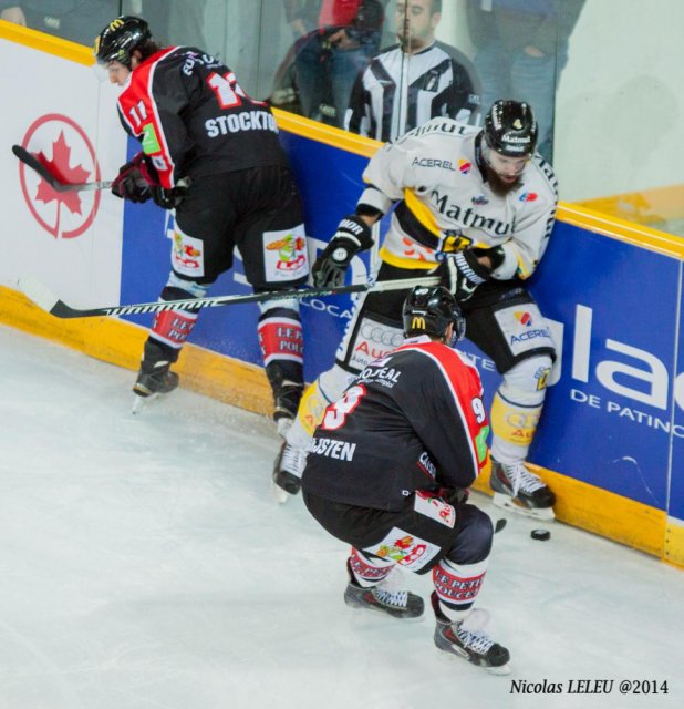 Photo hockey match Rouen - Amiens  le 25/01/2015