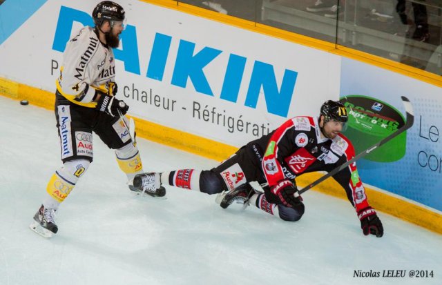 Photo hockey match Rouen - Amiens  le 25/01/2015