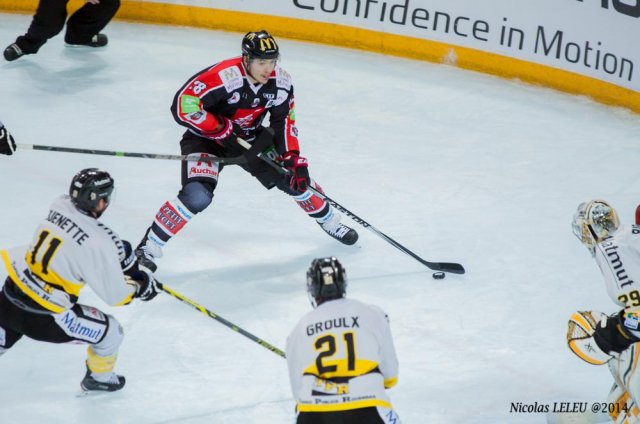 Photo hockey match Rouen - Amiens  le 25/01/2015