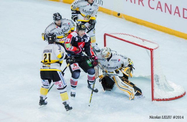Photo hockey match Rouen - Amiens  le 25/01/2015