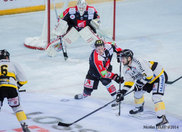 Photo hockey match Rouen - Amiens  le 25/01/2015