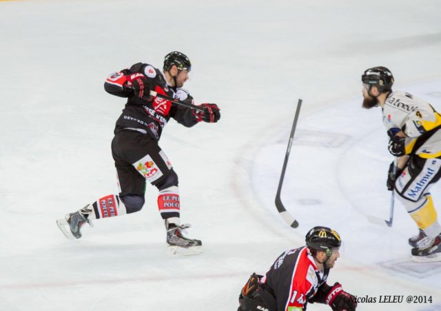 Photo hockey match Rouen - Amiens  le 25/01/2015