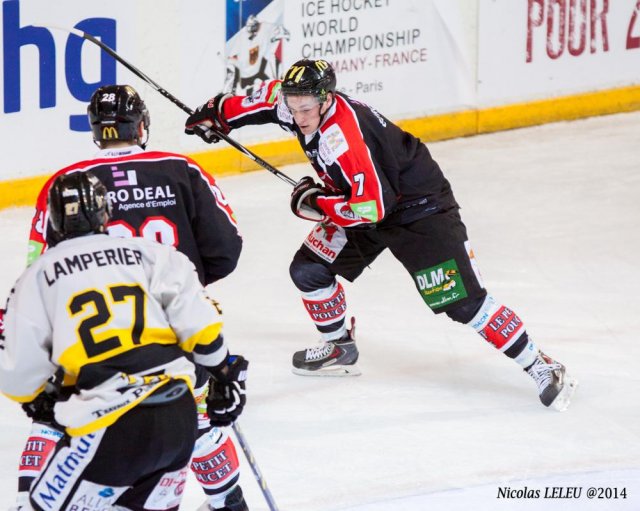 Photo hockey match Rouen - Amiens  le 25/01/2015