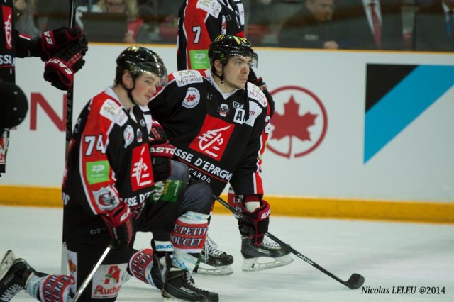 Photo hockey match Rouen - Amiens  le 25/01/2015