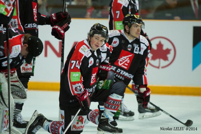 Photo hockey match Rouen - Amiens  le 25/01/2015