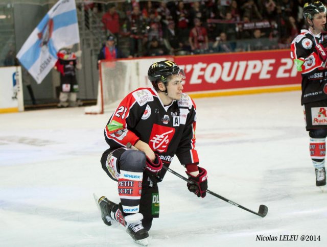 Photo hockey match Rouen - Amiens  le 25/01/2015