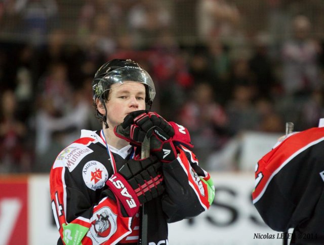 Photo hockey match Rouen - Amiens  le 25/01/2015