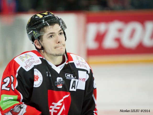 Photo hockey match Rouen - Amiens  le 25/01/2015