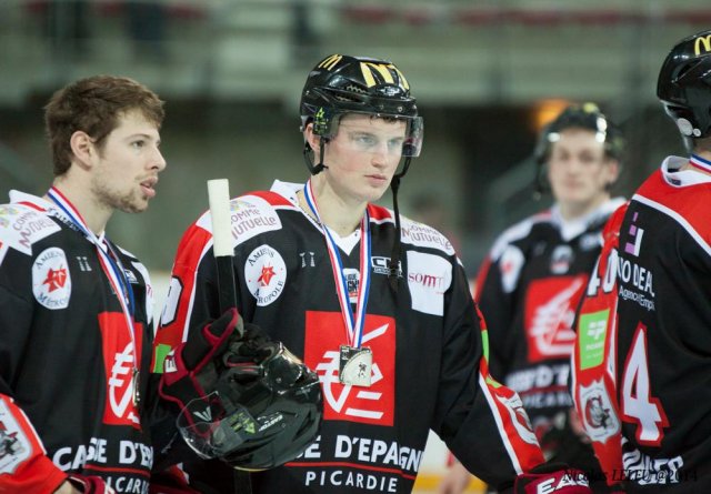Photo hockey match Rouen - Amiens  le 25/01/2015