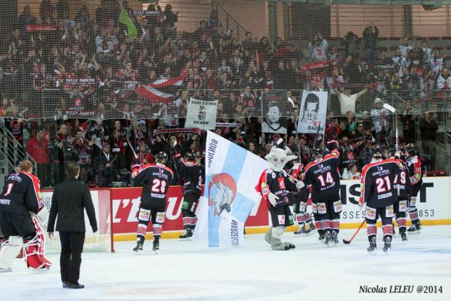 Photo hockey match Rouen - Amiens  le 25/01/2015
