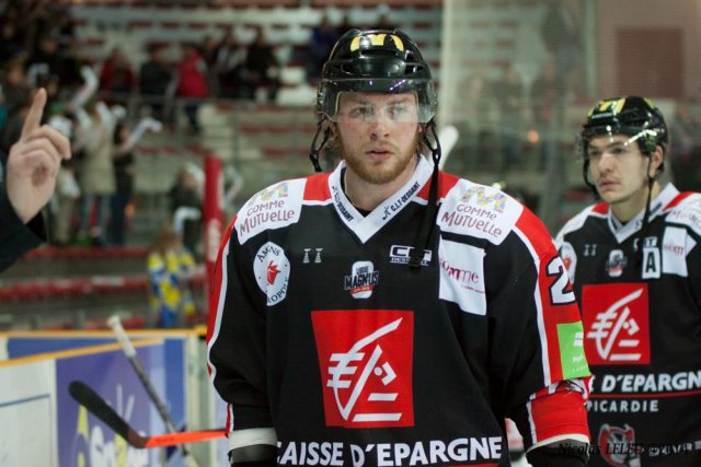 Photo hockey match Rouen - Amiens  le 25/01/2015
