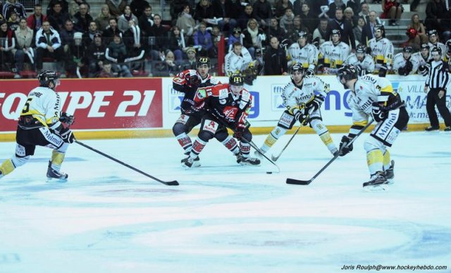 Photo hockey match Rouen - Amiens  le 25/01/2015