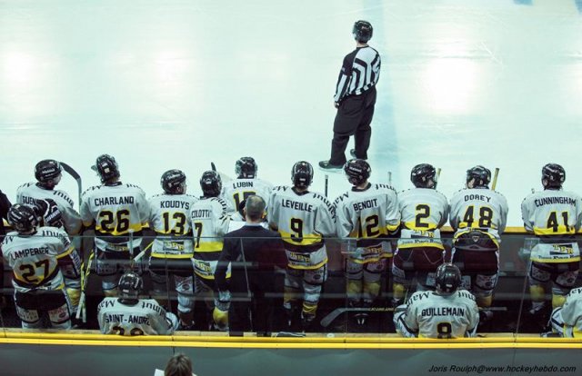 Photo hockey match Rouen - Amiens  le 25/01/2015