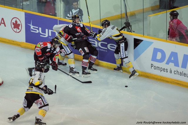 Photo hockey match Rouen - Amiens  le 25/01/2015