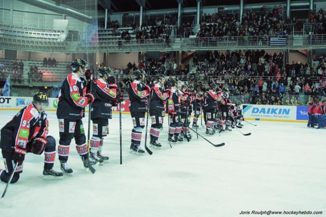 Photo hockey match Rouen - Amiens  le 25/01/2015