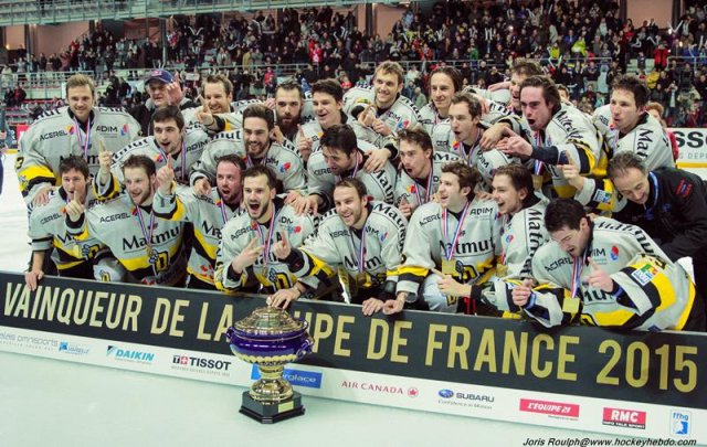 Photo hockey match Rouen - Amiens  le 25/01/2015