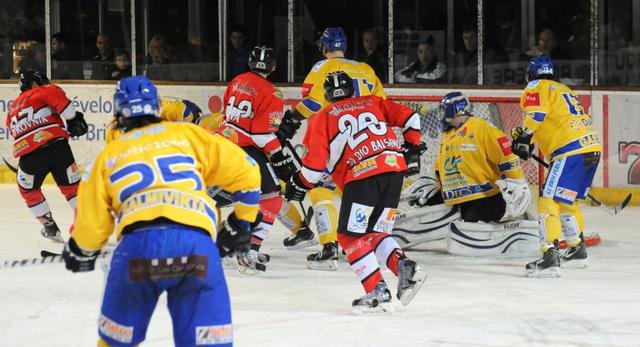 Photo hockey match Briançon  - Dijon  le 27/01/2015