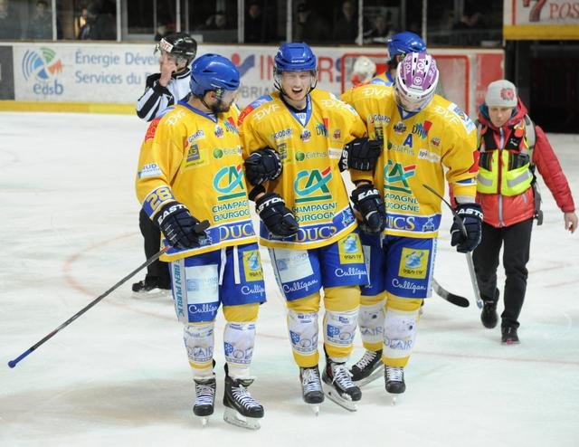 Photo hockey match Briançon  - Dijon  le 27/01/2015