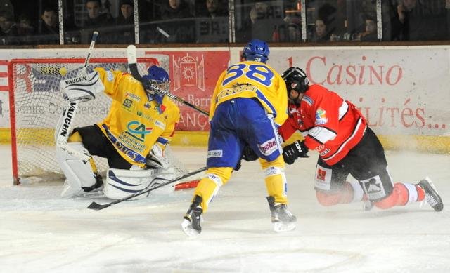 Photo hockey match Briançon  - Dijon  le 27/01/2015
