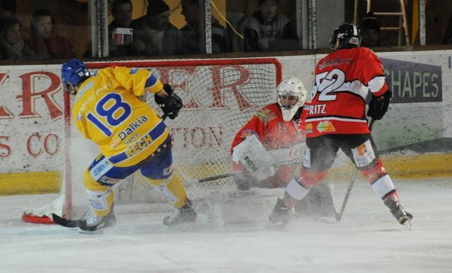 Photo hockey match Briançon  - Dijon  le 27/01/2015