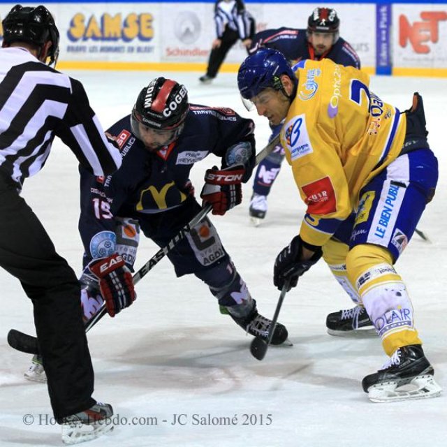 Photo hockey match Grenoble  - Dijon  le 31/01/2015