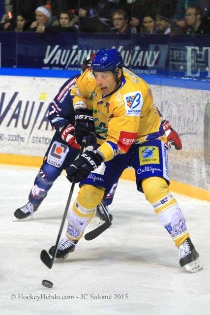 Photo hockey match Grenoble  - Dijon  le 31/01/2015