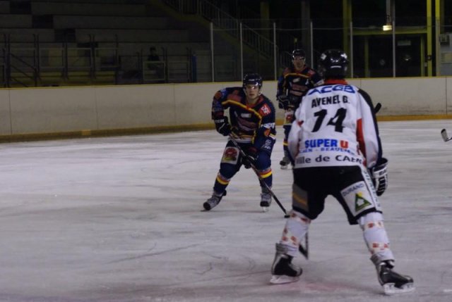 Photo hockey match Nice - Caen  le 03/01/2009