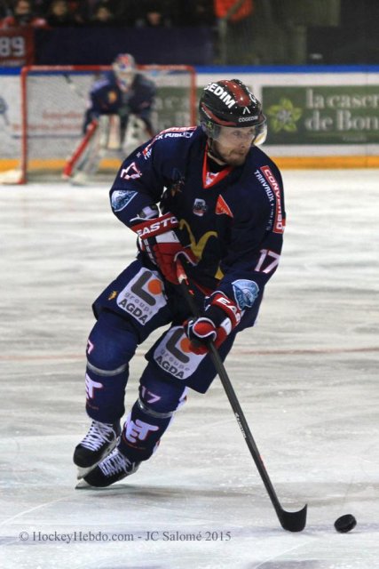 Photo hockey match Grenoble  - Dijon  le 31/01/2015