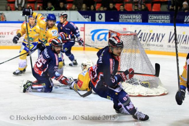 Photo hockey match Grenoble  - Dijon  le 31/01/2015