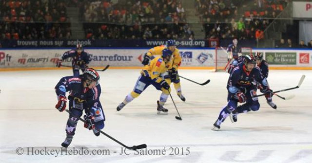 Photo hockey match Grenoble  - Dijon  le 31/01/2015