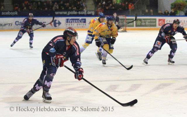 Photo hockey match Grenoble  - Dijon  le 31/01/2015