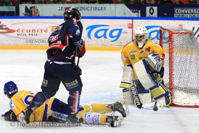 Photo hockey match Grenoble  - Dijon  le 31/01/2015