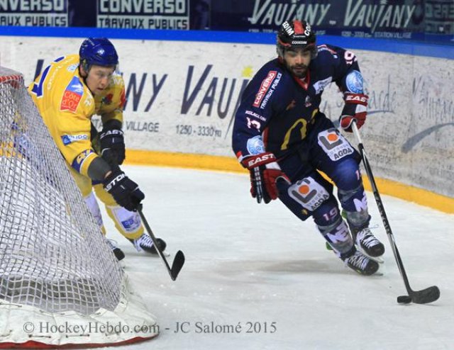 Photo hockey match Grenoble  - Dijon  le 31/01/2015