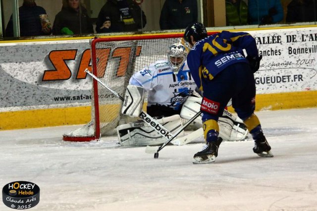 Photo hockey match Chamonix  - Gap  le 31/01/2015