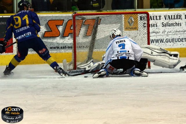 Photo hockey match Chamonix  - Gap  le 31/01/2015