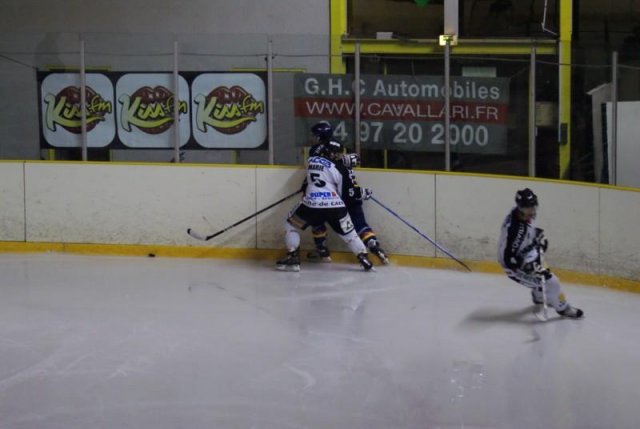 Photo hockey match Nice - Caen  le 03/01/2009