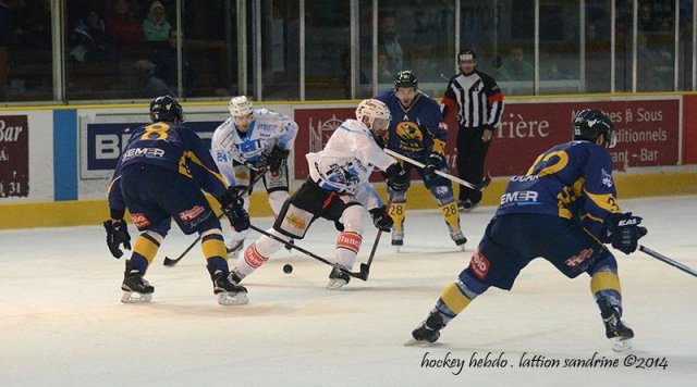 Photo hockey match Chamonix  - Gap  le 31/01/2015