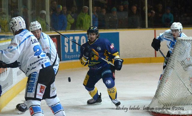Photo hockey match Chamonix  - Gap  le 31/01/2015