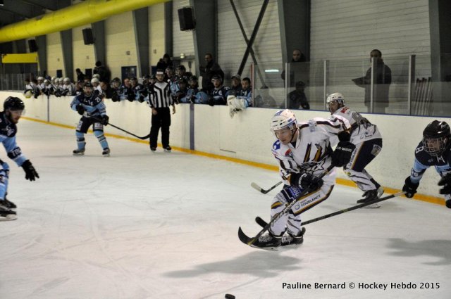 Photo hockey match Reims - Tours  le 01/02/2015