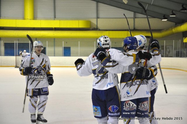 Photo hockey match Reims - Tours  le 01/02/2015