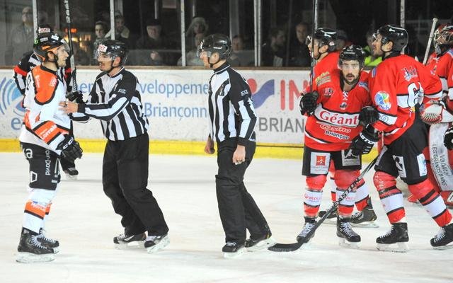 Photo hockey match Briançon  - Epinal  le 31/01/2015