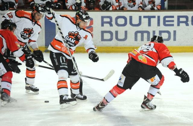 Photo hockey match Briançon  - Epinal  le 31/01/2015