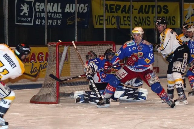 Photo hockey match Epinal  - Rouen le 03/01/2009