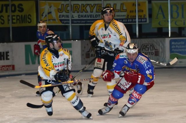 Photo hockey match Epinal  - Rouen le 03/01/2009