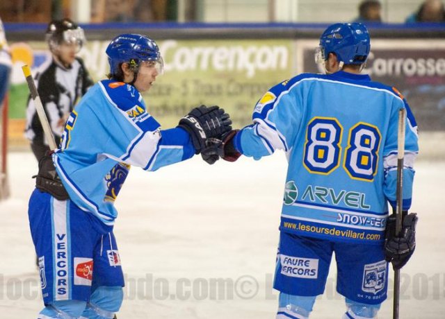 Photo hockey match Villard-de-Lans - Roanne le 07/02/2015