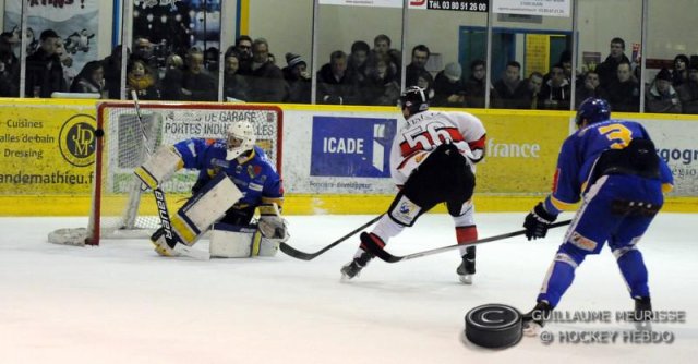 Photo hockey match Dijon  - Briançon  le 10/02/2015