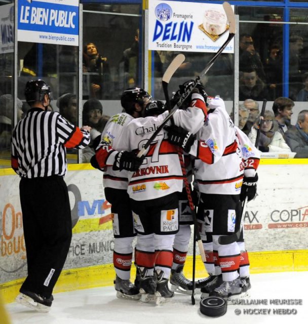 Photo hockey match Dijon  - Briançon  le 10/02/2015