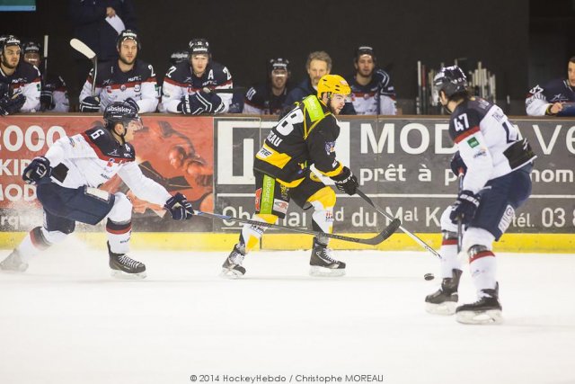 Photo hockey match Strasbourg  - Angers  le 10/02/2015